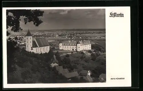 AK St. Martin, Teilansicht mit Kloster