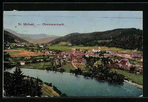 AK St. Michael, Teilansicht mit Bergen