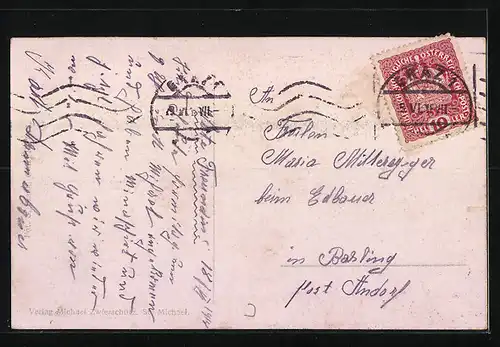 AK St. Michael, Teilansicht mit Bergen