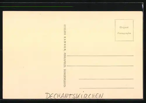 AK Dechantskirchen, Schloss Thalberg