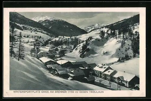 AK Gries am Brenner, Blick gegen Tribulaun