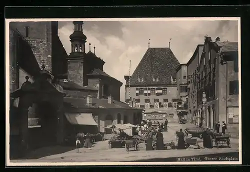 AK Hall in Tirol, Oberer Stadtplatz