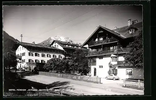 AK Mayrhofen /Zillertal, Hotel Pension Strass