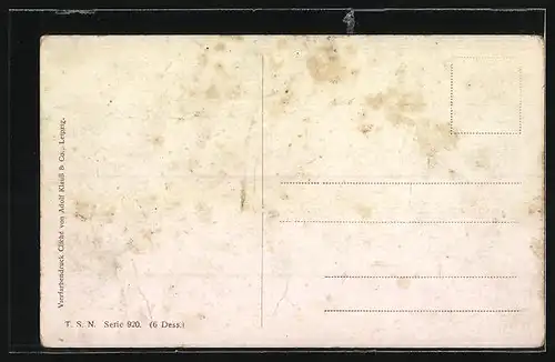 Künstler-AK Graf Zeppelins lenkbares Luftschiff in voller Fahrt