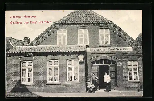 AK Hannover-Liebenau, Gasthaus von Ernst Schröder