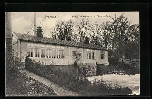 AK Droyssig, Königliches Oberlyzeum, Frauenschule