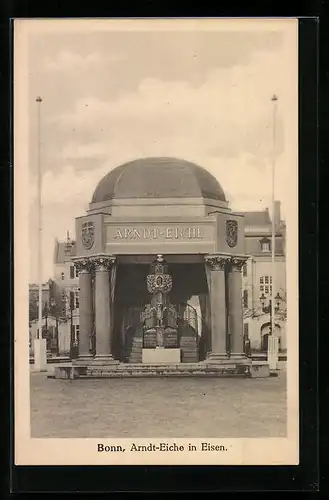 AK Bonn, Arndt-Eiche in Eisen, Nagelung