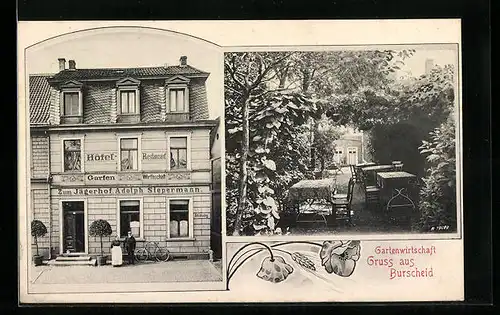 AK Burscheid, Gasthaus zum Jägerhof