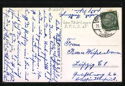 AK Stadtlengsfeld, strasse