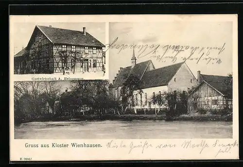 AK Wienhausen, Gasthaus A. Heienmann, Kloster