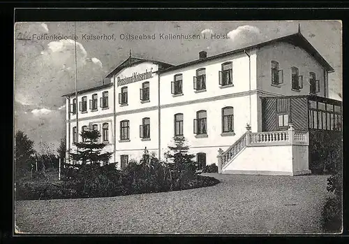 AK Kellenhusen, Ferienkolonie Pension Kaiserhof