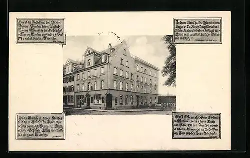 AK Coblenz, Hotel zum Kurfürsten