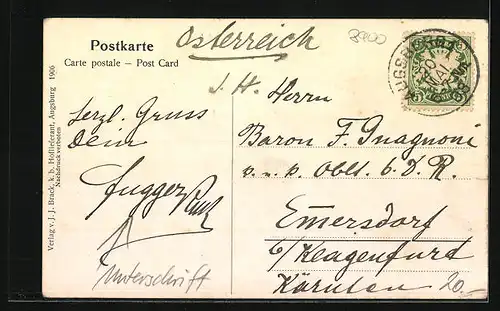 AK Bannacker, Fürstl. Fugger`sche Stutfarm