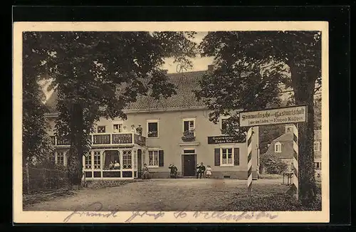 AK Hülsenbusch, Gasthof Unter den Linden von E. Köllges