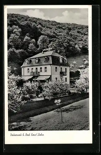 AK Dausenau bei Bad Ems, Hotel und Fremdenheim Waldesruh am Waldrand