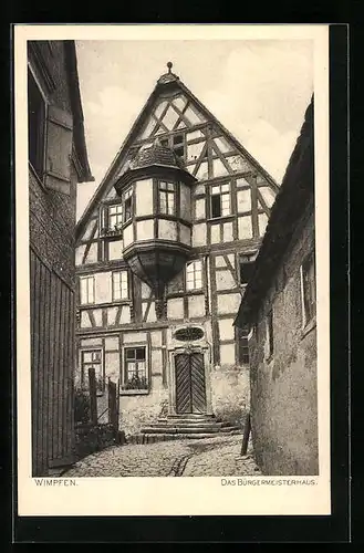 AK Wimpfen, Das Bürgermeisterhaus