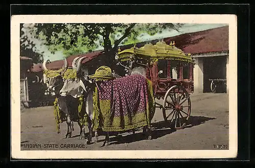 AK Calcutta, Indian State Carriage