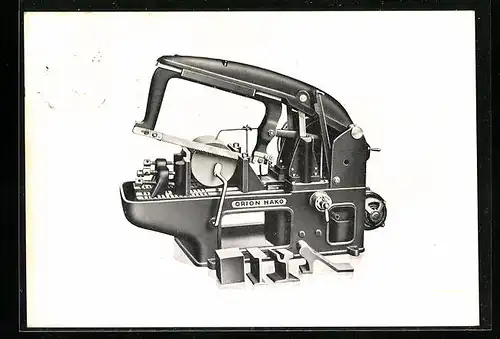 AK Hannnover-S., Karl Töteberg Werks-Verkaufsbrüo, Lutherstr. 50, Sägemaschine Orion-Hako, Reklame