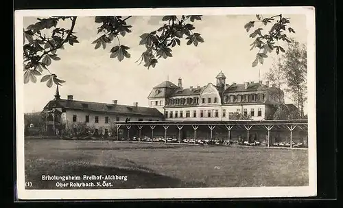 AK Ober Rohrbach, Erholungsheim Freihof-Aichberg