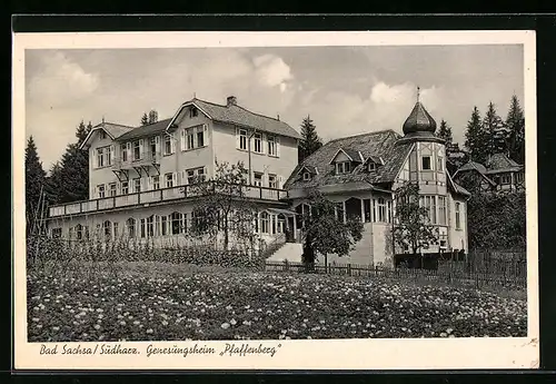 AK Bad Sachsa /Südharz, Genesungsheim Pfaffenberg