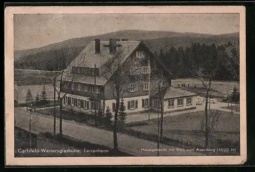 AK Carlsfeld-Weitersglashütte, Ferienheim