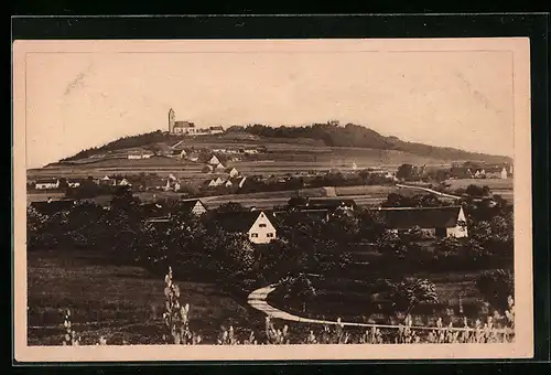 AK Bussen, Panorama mit Kirche