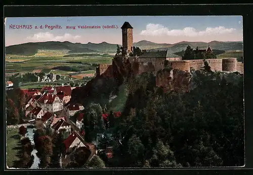 AK Neuhaus a. d. Pegnitz, Burg Veldenstein nördl.