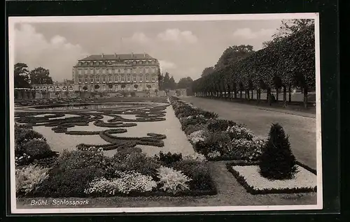 AK Brühl, Schloss und Schlosspark