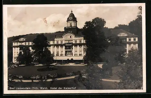 AK Bad Liebenstein /Thür. Wald, Hotel der Kaiserhof