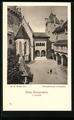 AK Burg Kreuzenstein, 2. Burghof