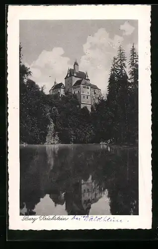 AK Burg Kriebstein bei Waldheim