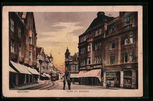 AK Bottrop, Partie am Altmarkt