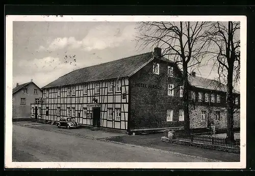 AK Kalterherberg /Eifel, Hotel Hirsch