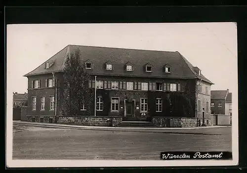 AK Würselen, Blick auf Postamt