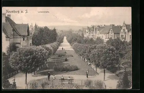 AK Naumburg a. S., Partie in der Luisenstrasse
