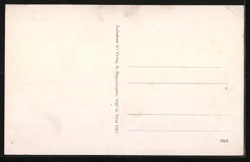 AK Hall, Oberer Stadtplatz mit Marktständen