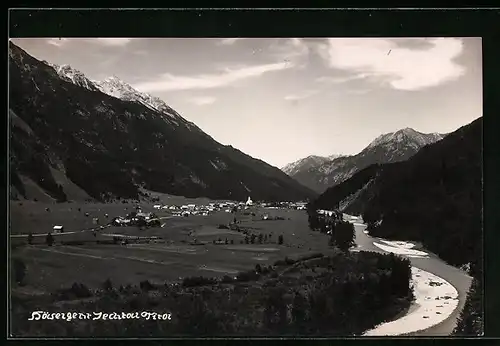 AK Häselgehr, Gesamtansicht aus der Ferne