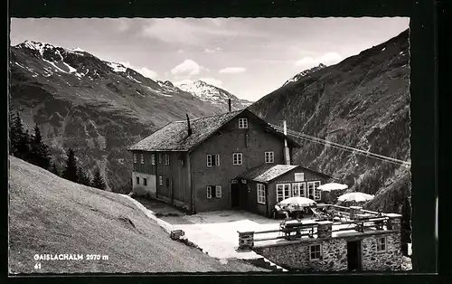 AK Sölden, Gasthaus auf der Gaislachalm