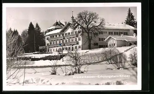 AK Kössen, Krankenkassen-Erholungsheim im Winter