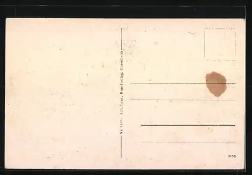 AK Walchsee, Teilansicht mit Kirche