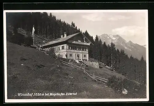 AK Mayrhofen /Zillertal, Hotel Wiesenhof