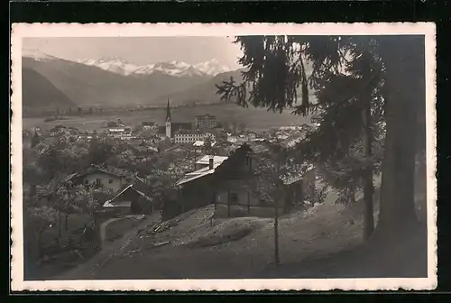 AK Fügen /Zillertal, Ortsansicht gegen Süden