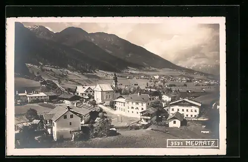 AK Medratz, Gesamtansicht mit Bergpanorama