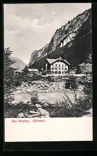 AK Ginzling (Zillertal), Gasthof Neu Ginzling