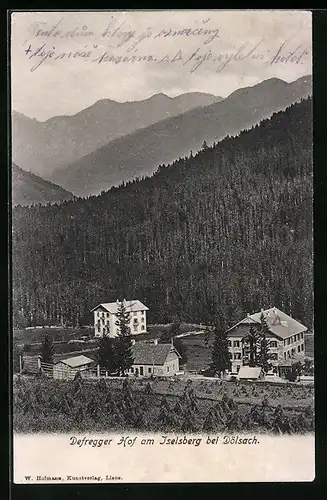 AK Dölsach, Gasthaus Defregger Hof am Iselsberg