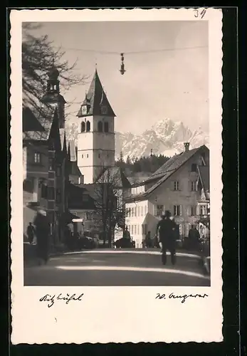 AK Kitzbühel, Strassenpartie im Zentrum