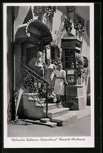 AK Kufstein, Weinstube Schicketanz Batzenhäusl