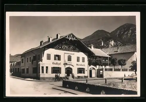AK Zirl im Oberinntal, Gasthof Steinbock im Sonnenschein