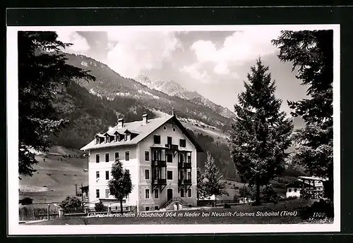 AK Neder im Stubaital, Lehrer-Ferienheim Habichthof