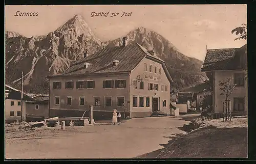 AK Lermoos, Gasthof zur Post
